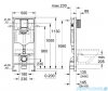 Grohe Zestaw stelaż Rapid Sl Fresh 5w1 Cosmopolitan+miska wisząca Roca Gap+deska wolnoopadająca 38827/A346477000/A801472006